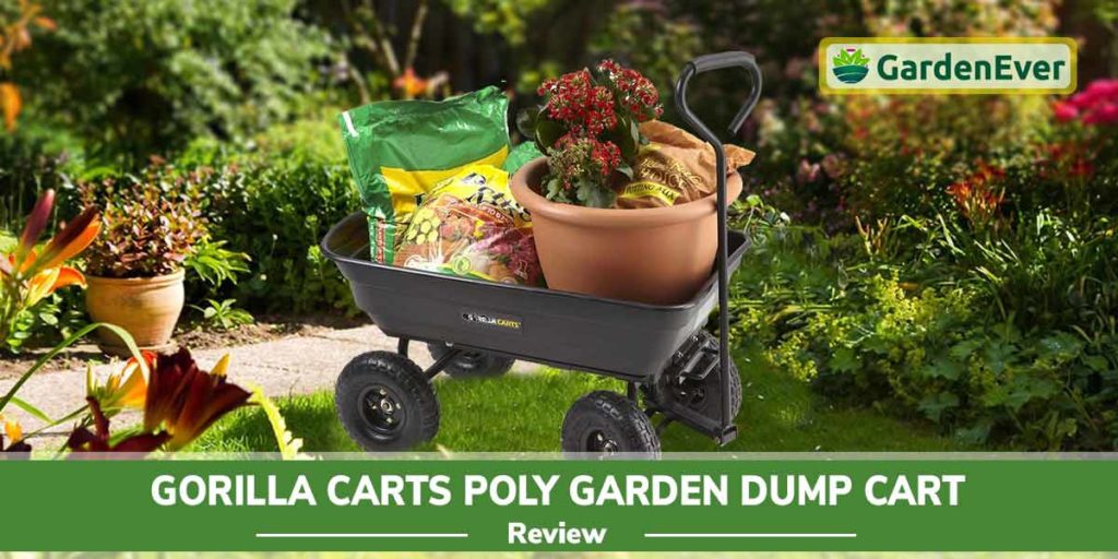 Gorilla Carts Poly Garden Dump Cart Review