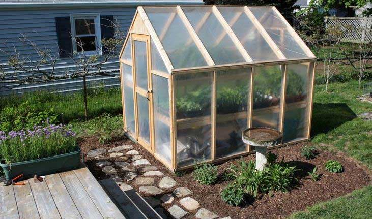 how to make a small greenhouse