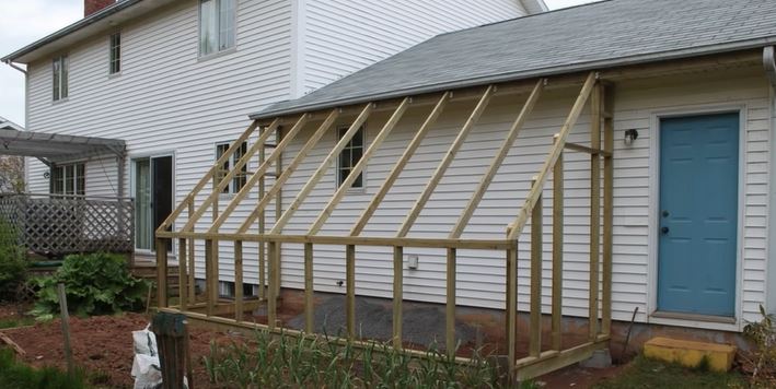 American Classic Lean-To greenhouse frame