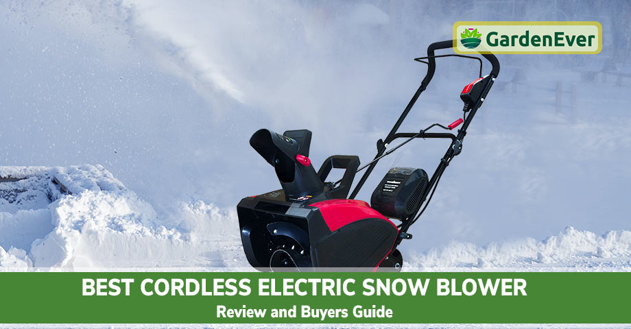 Best Cordless Electric Snow Blower 2022: Product Review and Buyers Guide