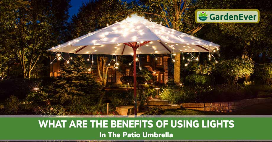 benefits of patio umbrella lights